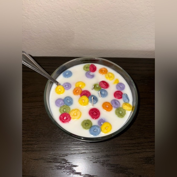 Homemade Realistic 16oz Cereal Bowl Candle - Picture 2 of 5